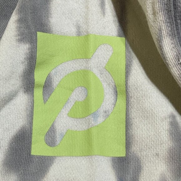 Peloton Apparel Sweatshirt Tie-Dye Blue Grey Green Size XXL Extra Extra Large Co - Picture 5 of 7